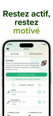 Weatly: Perte de poids, forme screenshot