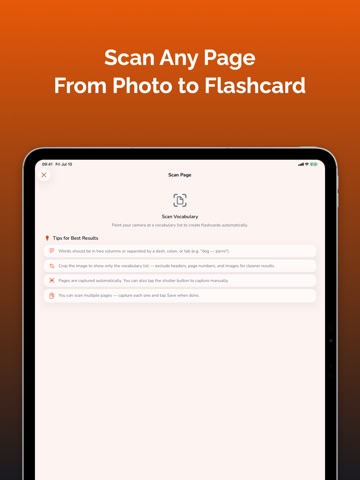 Fluego — Flashcards & Study iPad screenshot