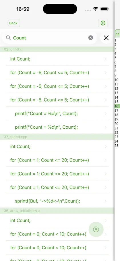 Screenshot 4 von 6 zu C++ IDE Fresh Edition