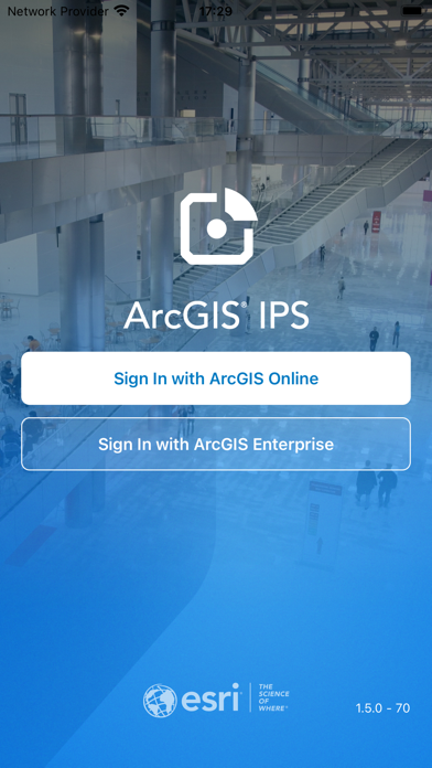ArcGIS IPS Setup Screenshot