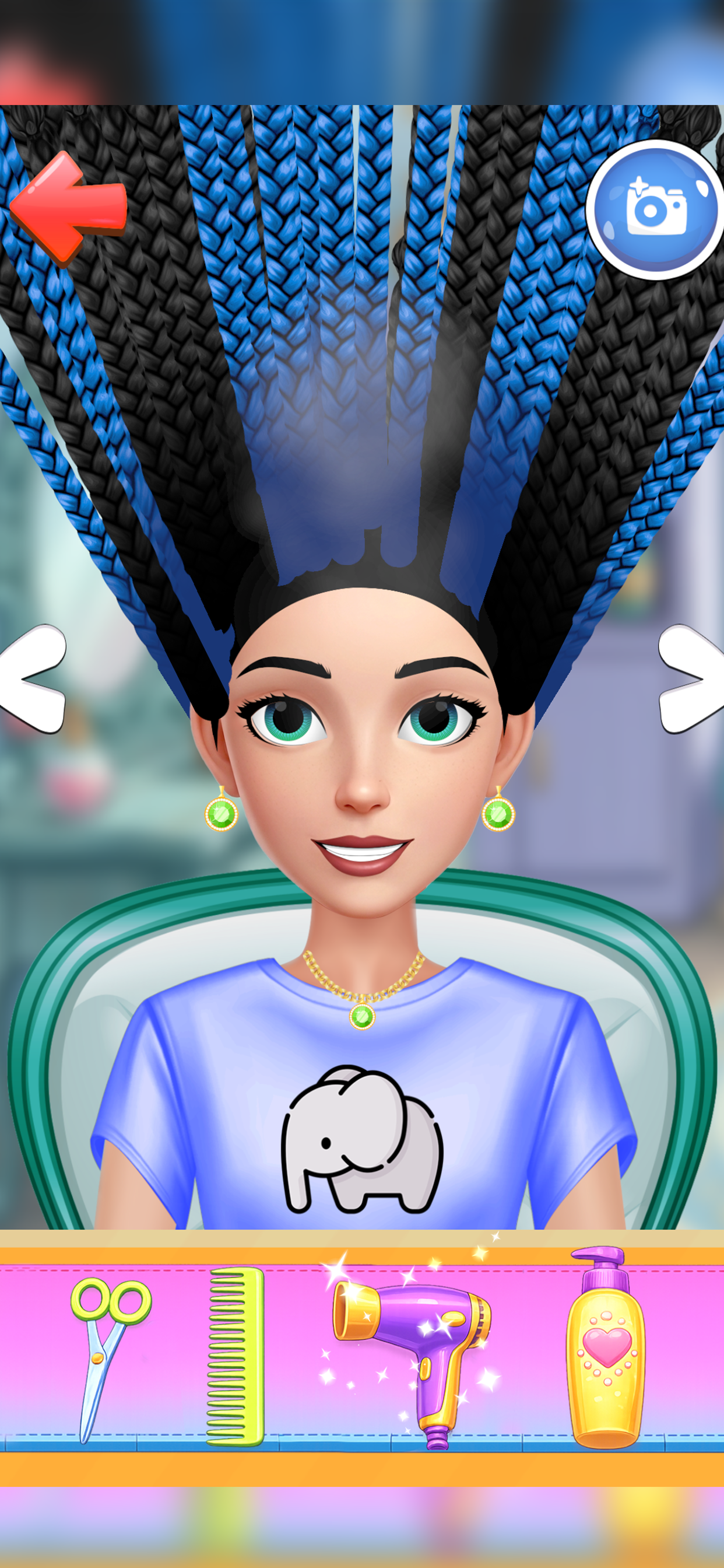 Hair Salon Makeup Game screenshot 3