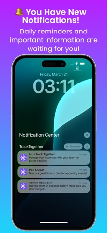 TrackTogether - 活动与开销管理 screenshot