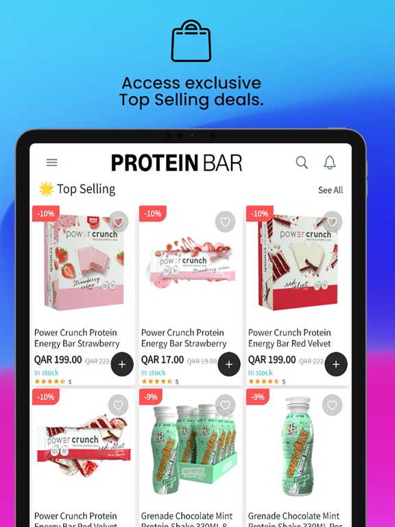 Screenshot #5 pour Protein Bar