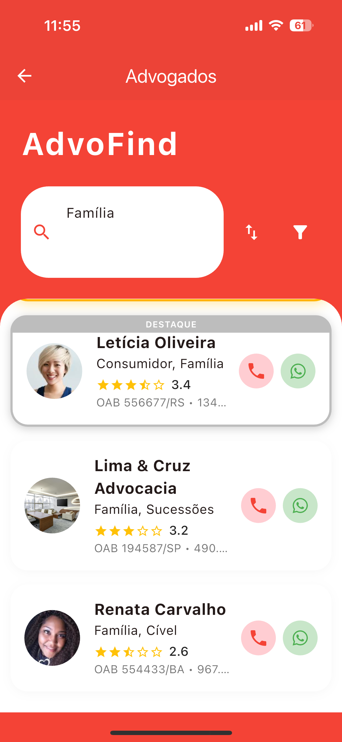 AdvoFind - Encontre Advogados