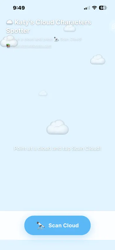 Katys Cloud Characters Spotter screenshot 2