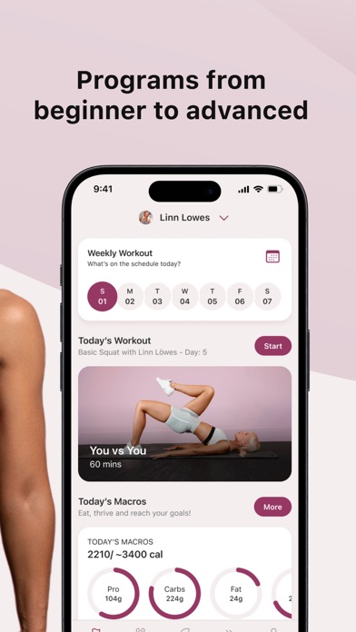 Athli: Female Fitness Coach Screenshot