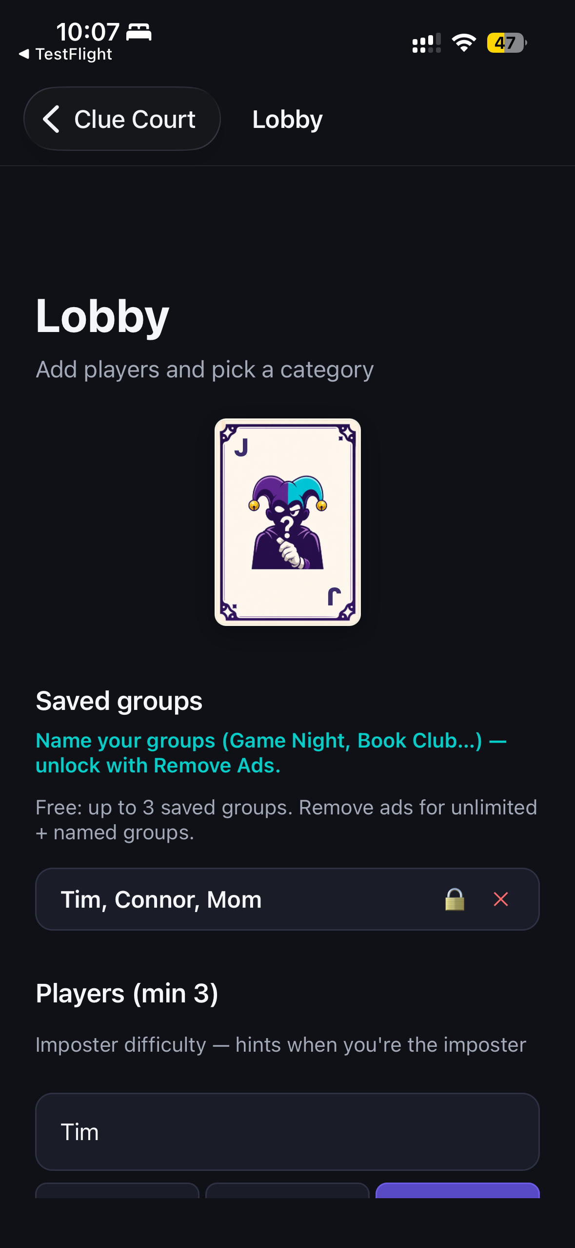Clue Court screenshot 4