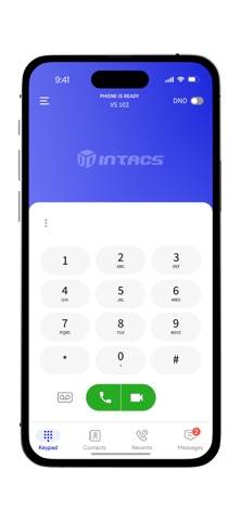 Intacs Connect iPhone screenshot