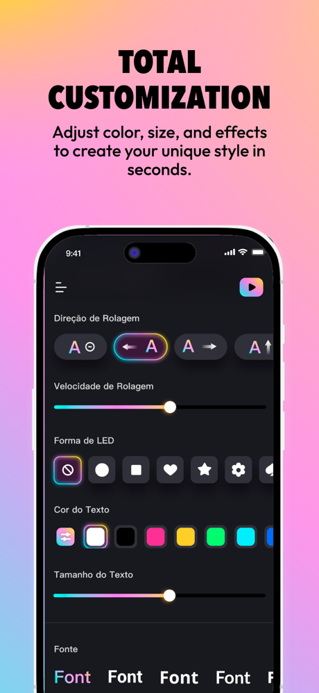 LED Banner-FlashText LED screenshot 2