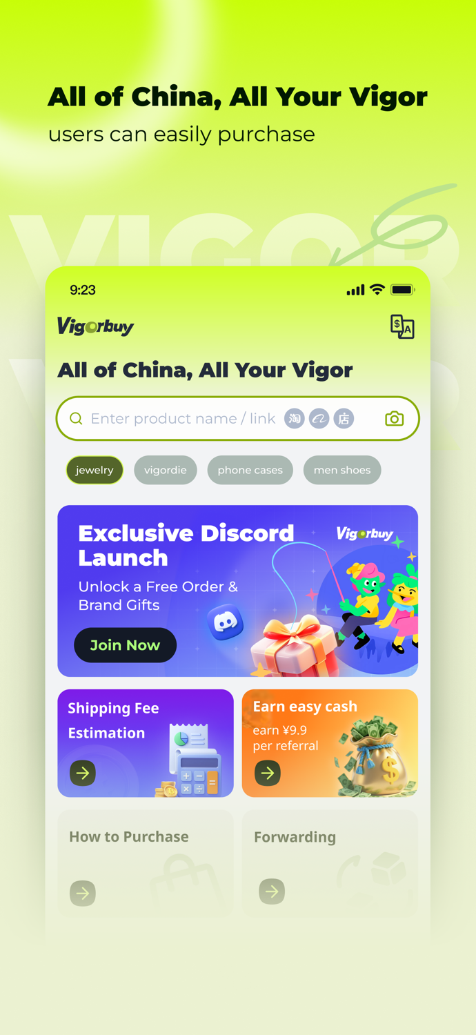 Vigorbuy China’s Best, Yours