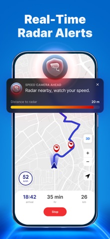 Radar GO-X : Navigation, Map app screenshot