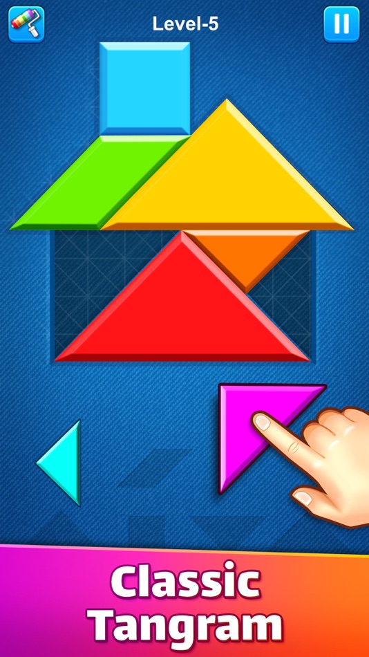 #1. Tangram Puzzle: Polygrams Game (macOS) Bởi: RV AppStudios LLC