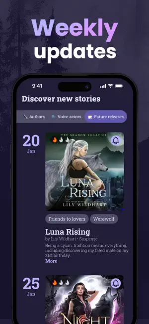 Moonlit - Werewolf Audiobooks screenshot 5