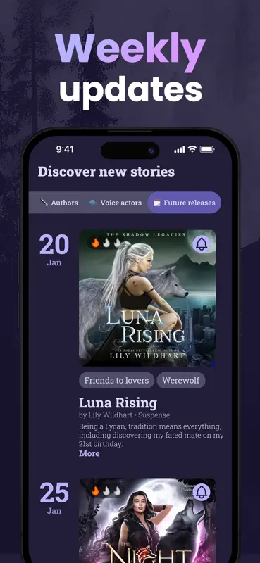 Moonlit - Werewolf Audiobooks screenshot 5 of 6