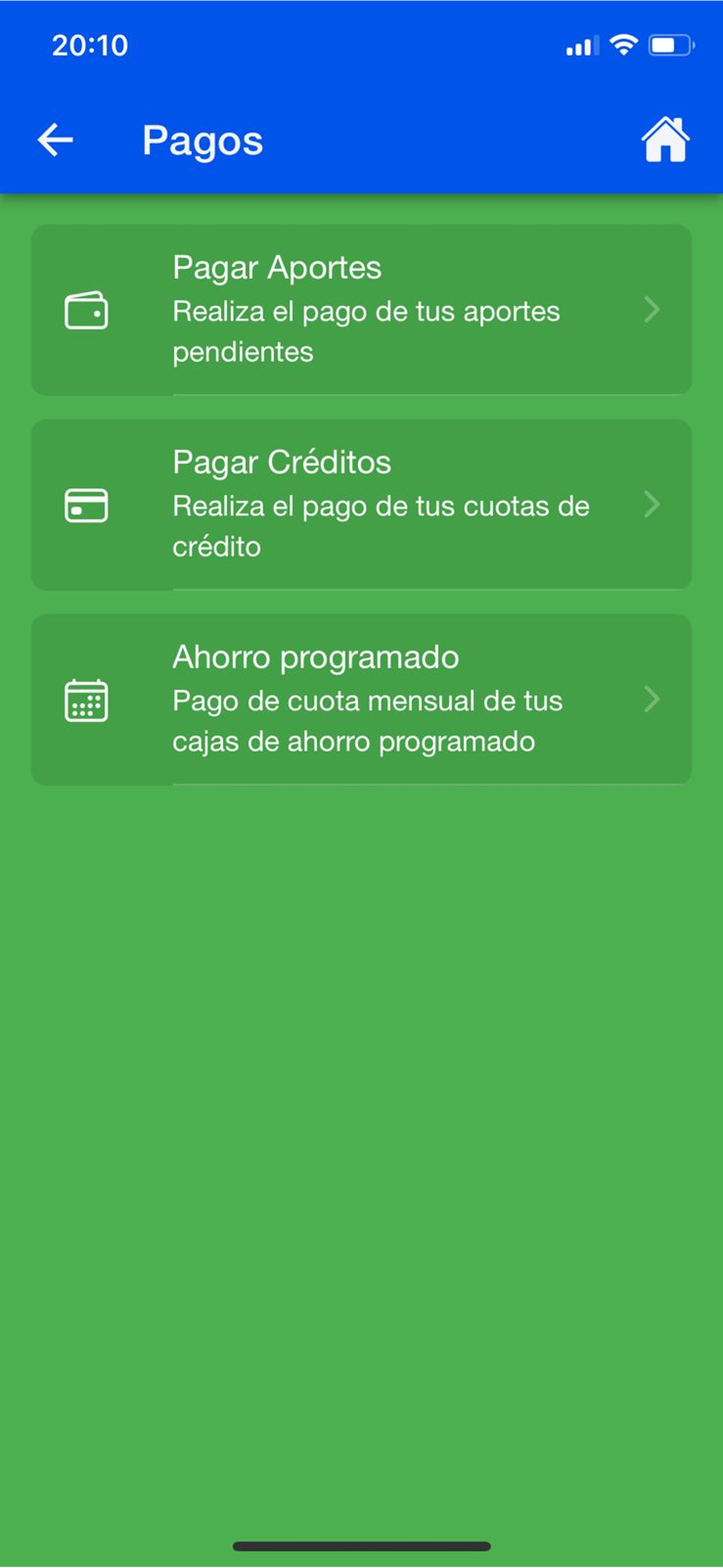 Cooperativa Tuparenda LTDA screenshot 6