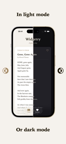 Widgetry: A Poem a Day screenshot