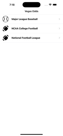 Vegas Odds screenshot