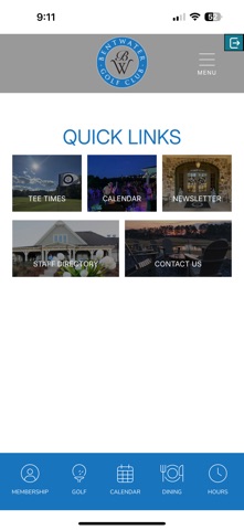 Bentwater Golf Club iPhone screenshot