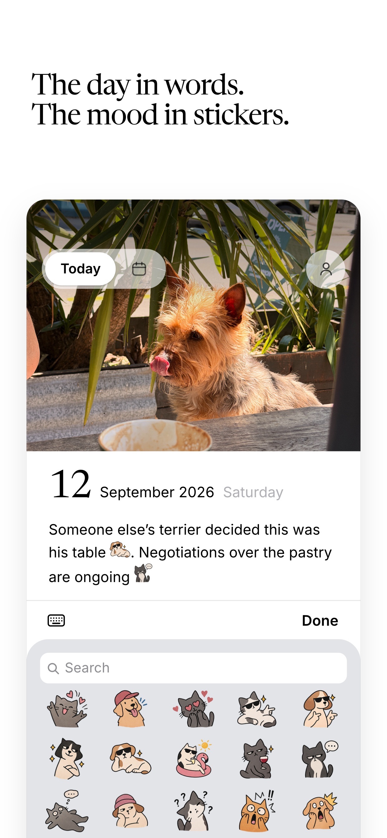Screenshot 4 of odd - one day diary