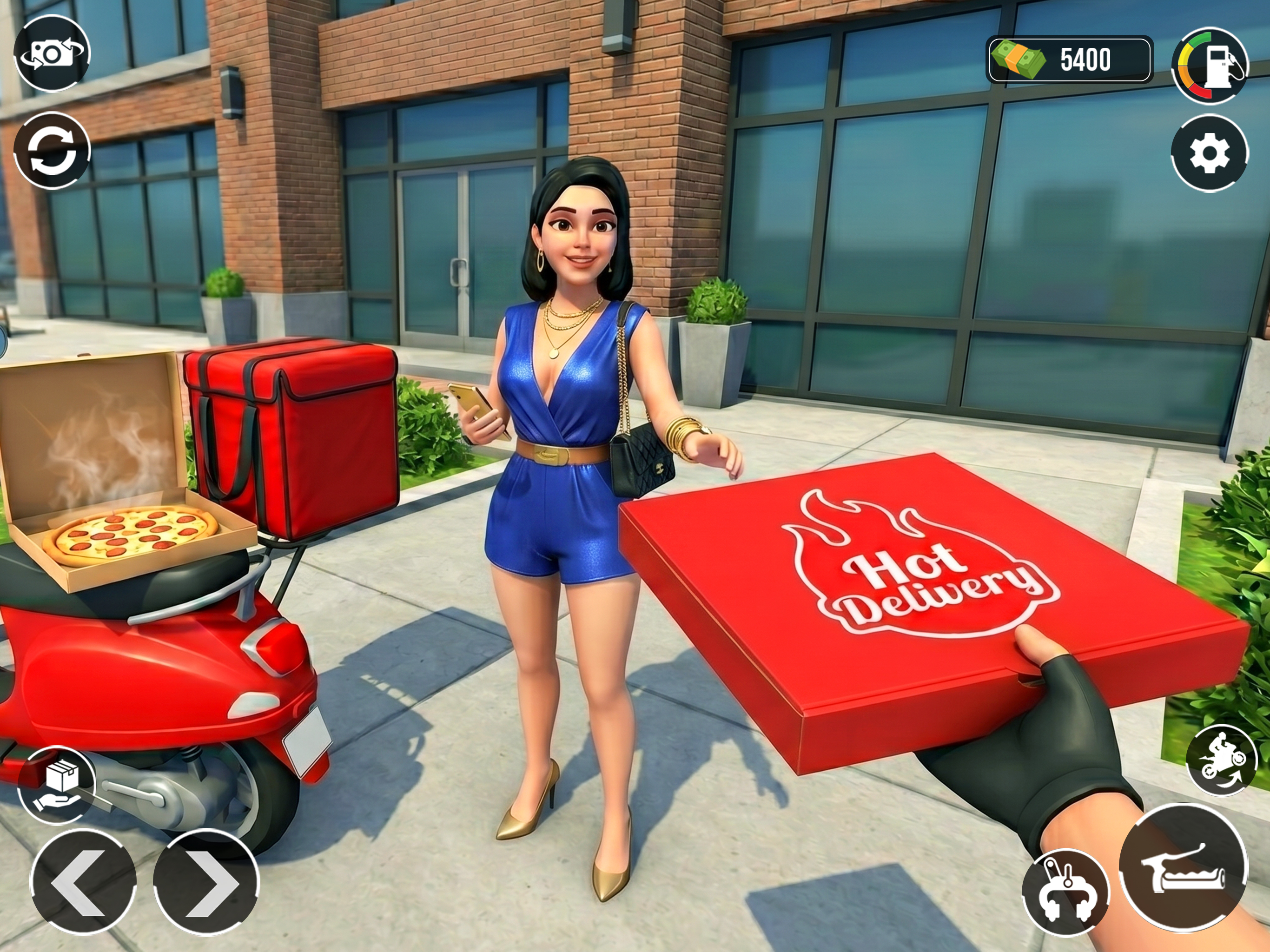 Urban Food Delivery 3D Game screenshot 12