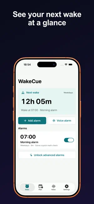 Alarm Clock WakeCue screenshot 4