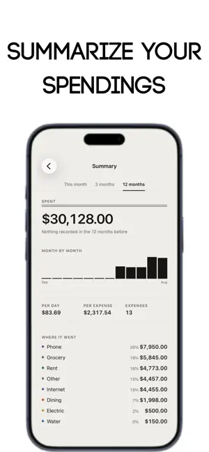 Tap the Total: Receipt Ledger screenshot 4