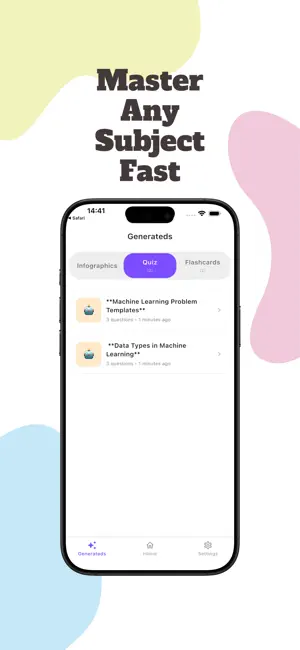 AI Mind Map: PDF to Flashcards screenshot 3