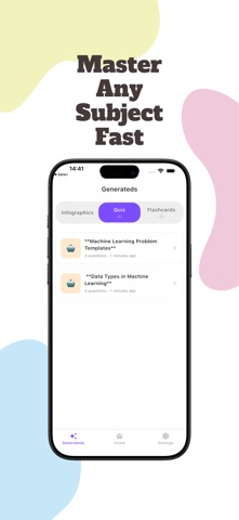 AI Mind Map: PDF to Flashcards screenshot