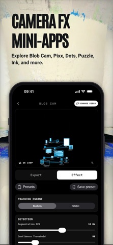 Patchd: Video FX Playground iPhone screenshot