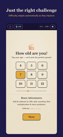 Owl Genius: Math Adventures Screenshot 2 of 6