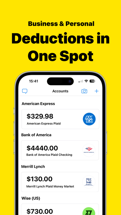 Expense Bookkeeping Accounting Screenshot