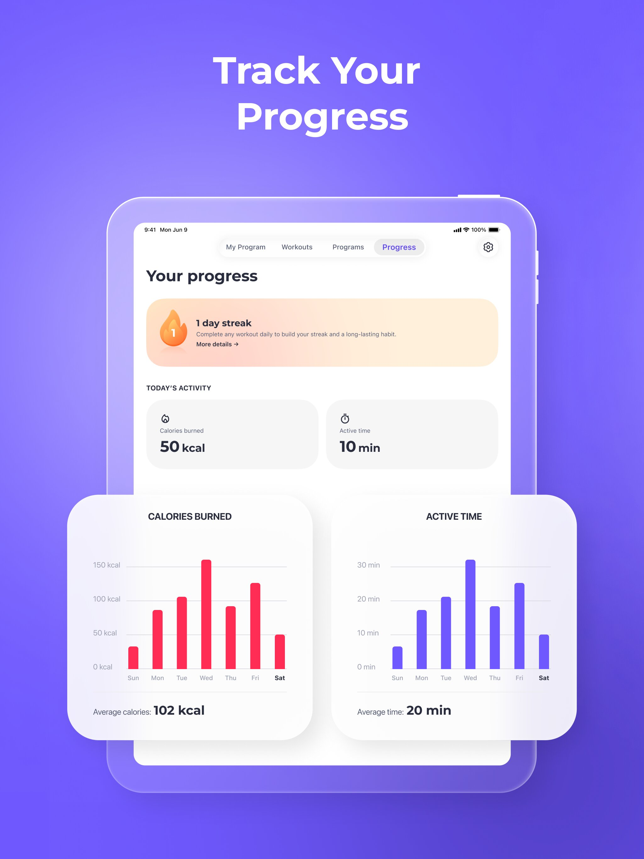 FitMe - Lazy Workout at Home screenshot 9
