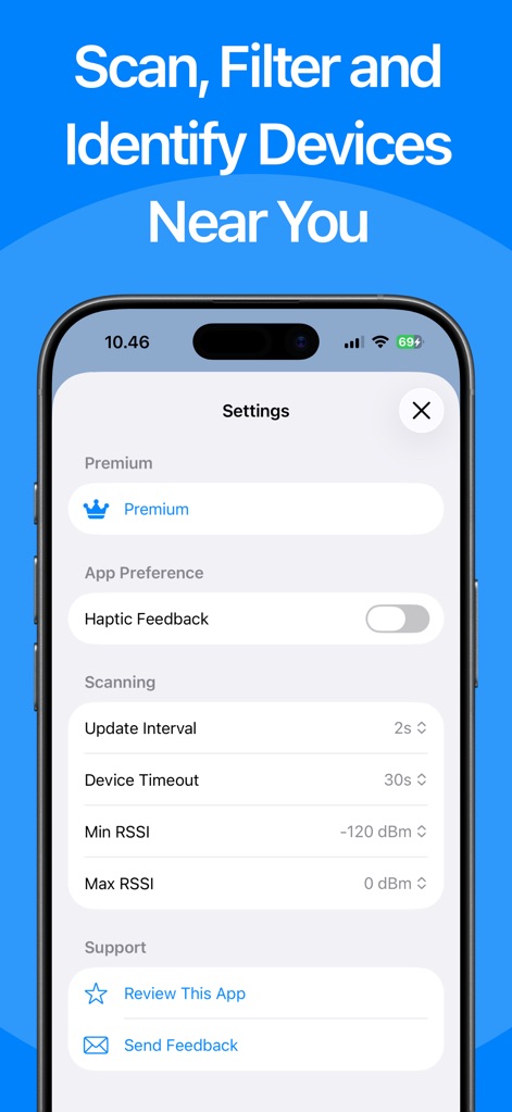 BLE Scanner - Bluetooth Finder - Utilities App | MWM