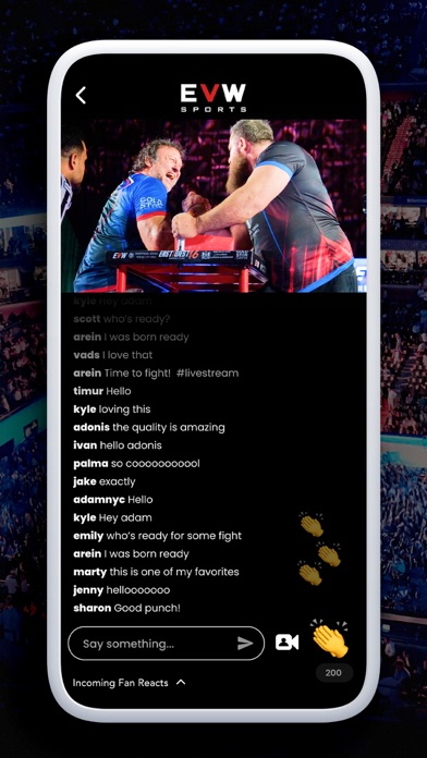 EVW SPORTS Screenshot