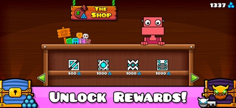 Geometry Dash World - Unlock Customization