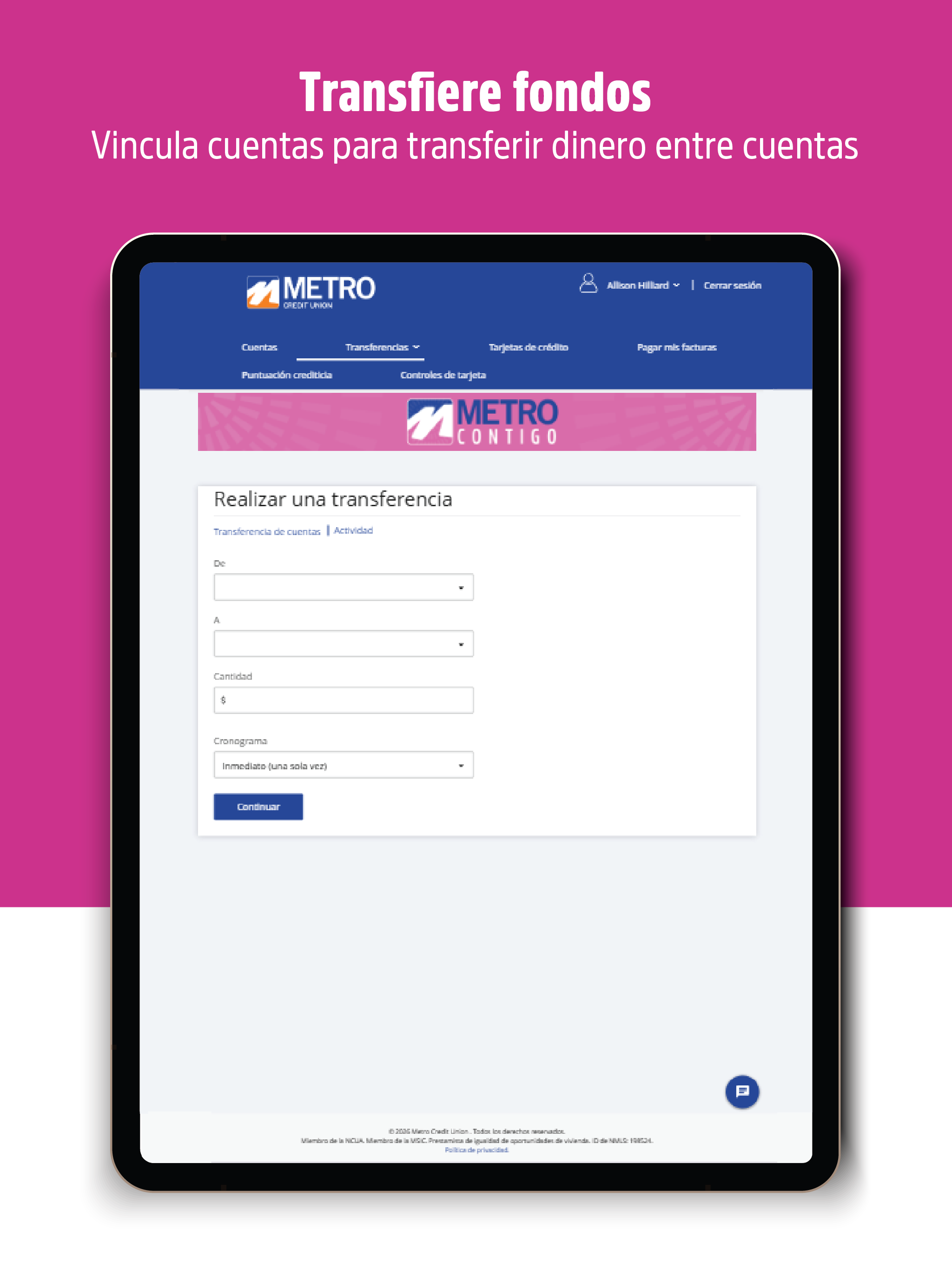 Metro Credit Union Mobile screenshot 10