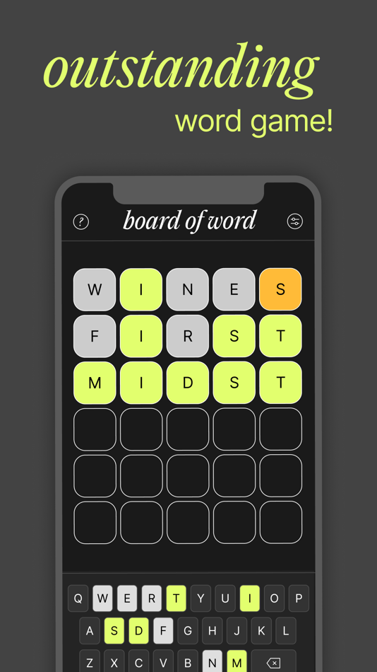 #1. Board of Word (iOS) 由: The Mob