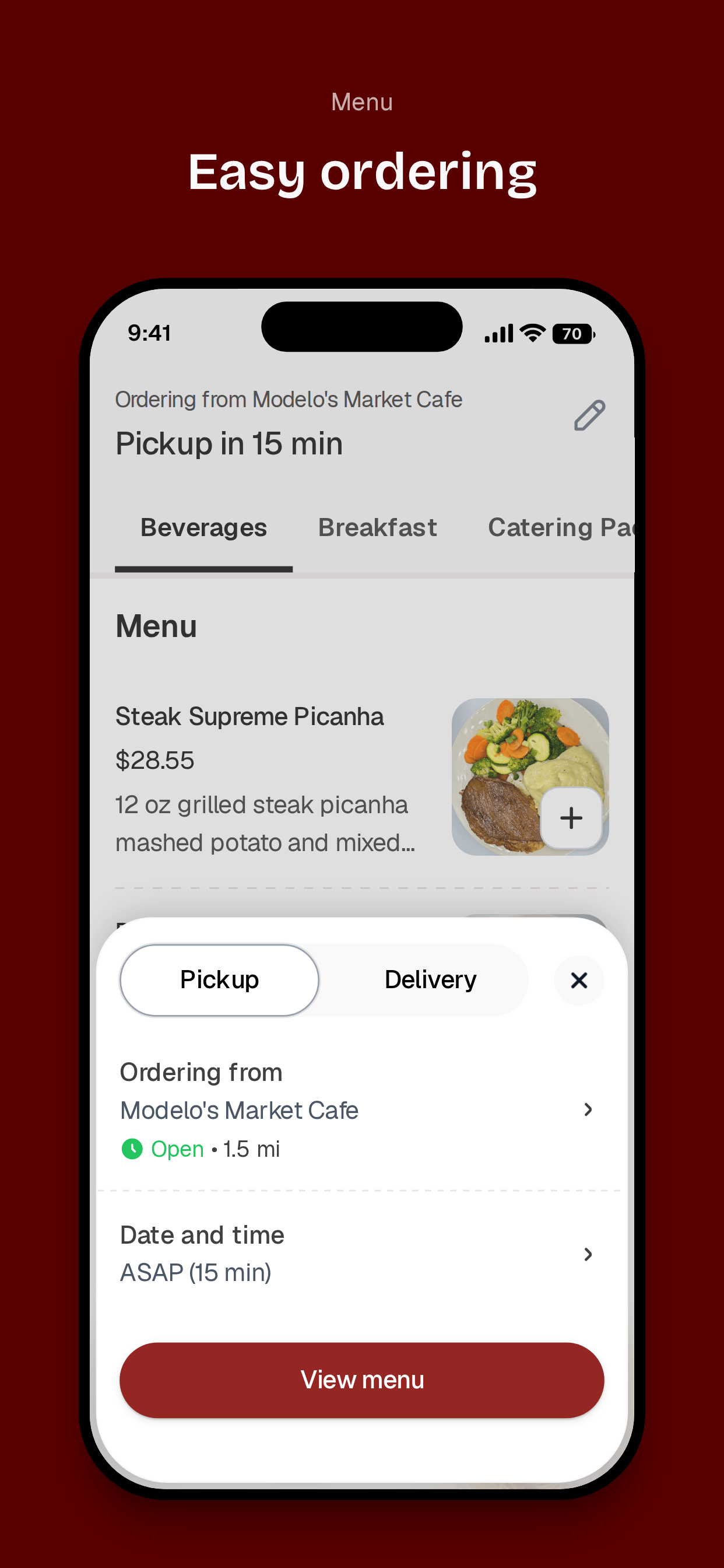 Modelo's Market Cafe screenshot 3