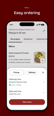 Modelo's Market Cafe Screenshot 3 of 6