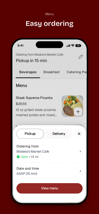 Modelo's Market Cafe Screenshot 3 of 6