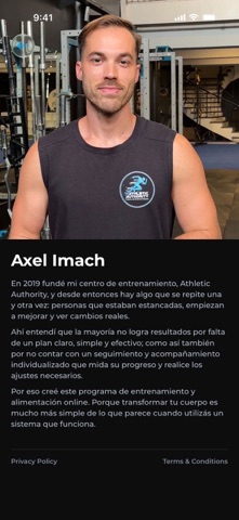 Athletic Authority screenshot
