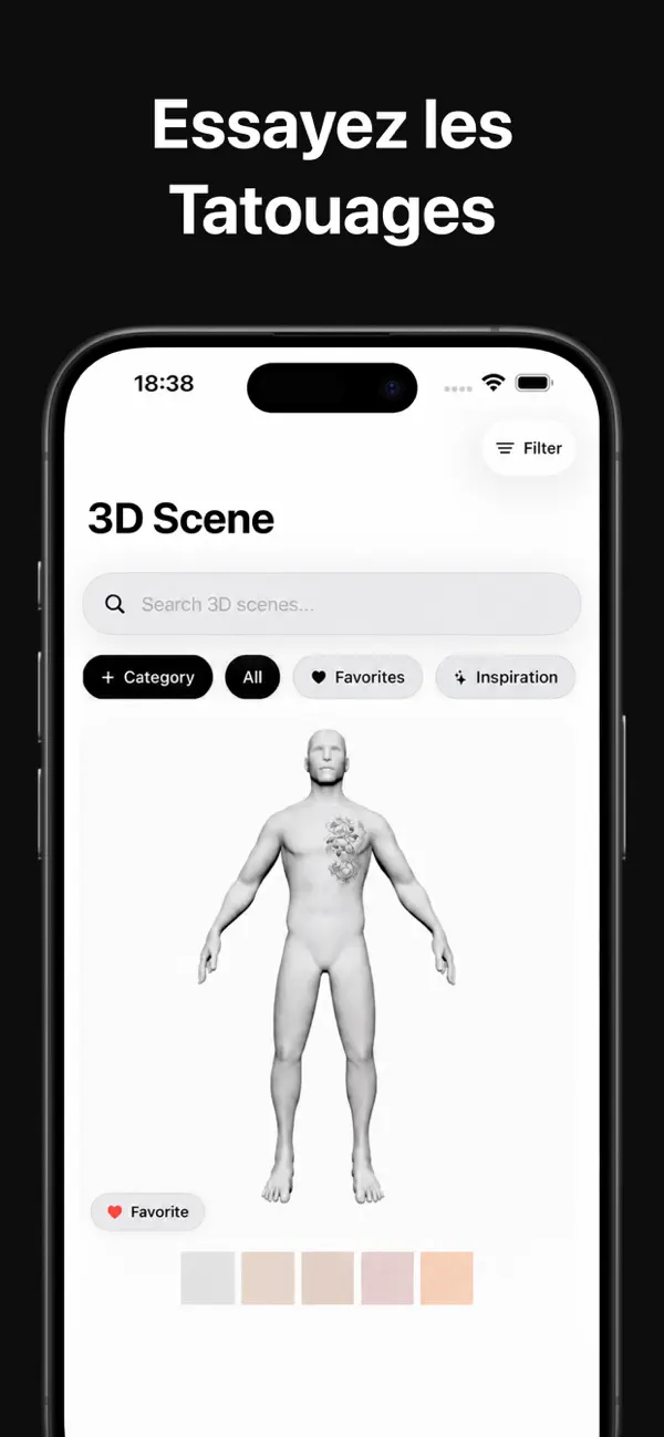Screenshot #3 pour AI Tattoo Maker‎