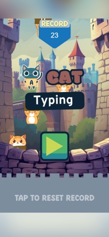 Cat Typing screenshot