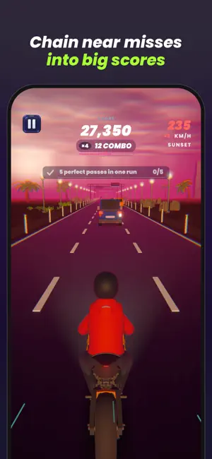 Cutlane: Traffic Moto Dodge screenshot 2