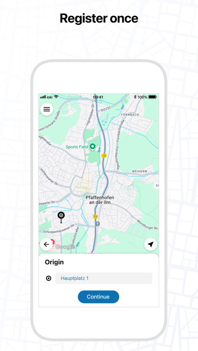 Expressbus Pfaffenhofen 2.0 iPhone screenshot 2 - Travel app