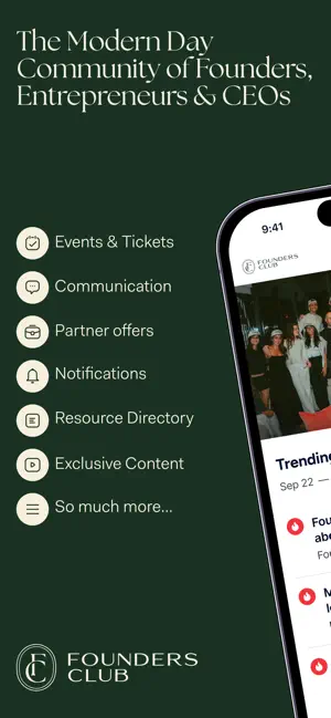 Founders Club App screenshot 1