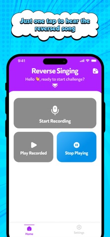 Reverse Audio: Play Challenge screenshot