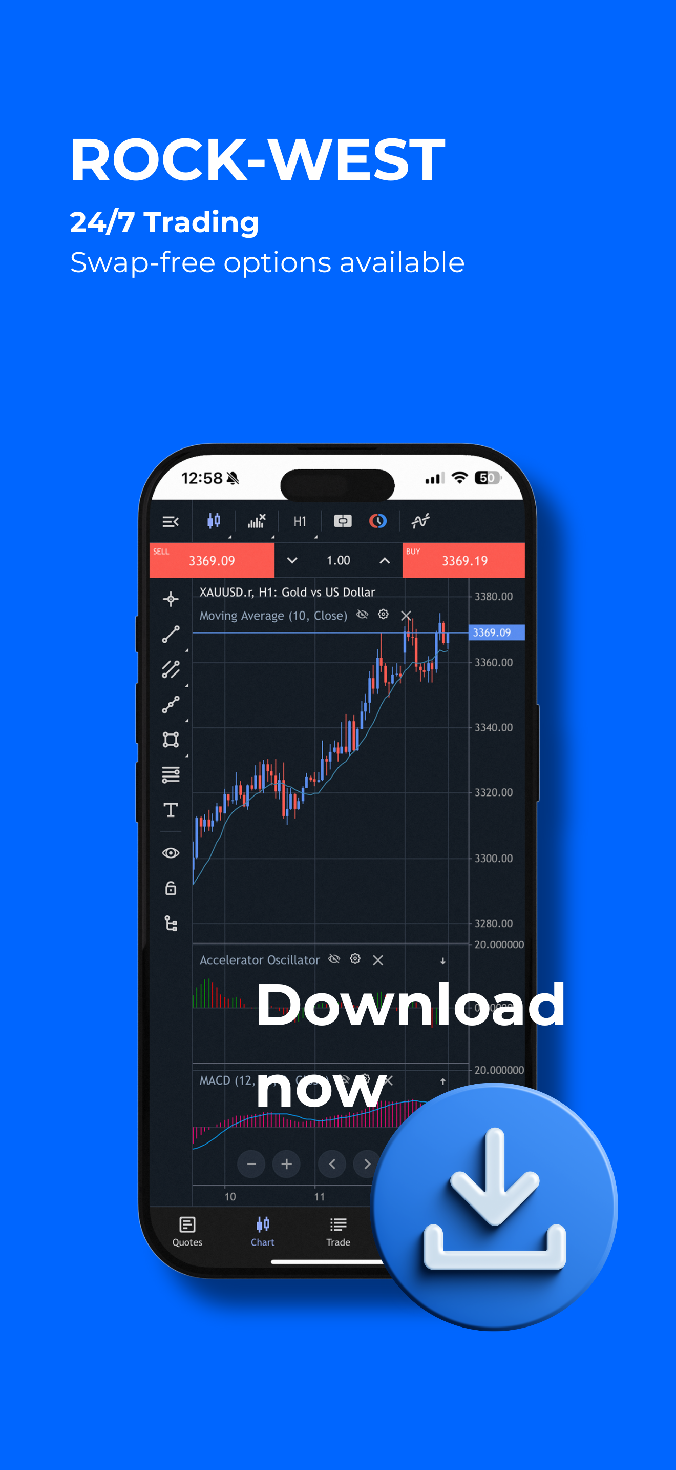 Rock-West: Invest & Earn