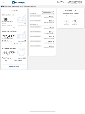 OceanFirst Bank Mobile