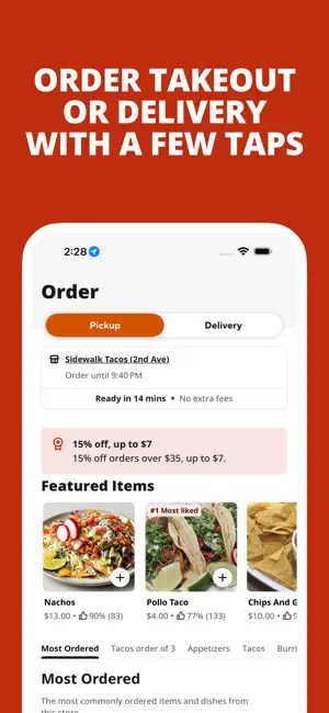 Sidewalk Tacos screenshot 1